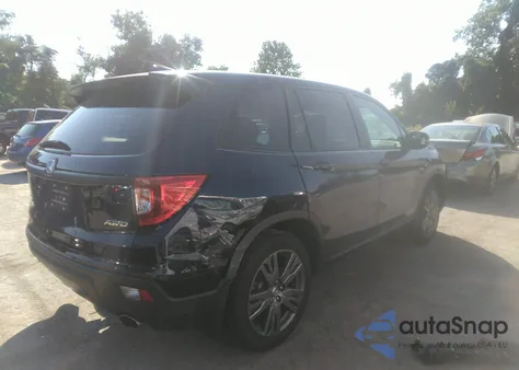 2021 Honda Passport Awd Ex-L z USA, uszkodzony, nr VIN 5FNYF8H53MB005376